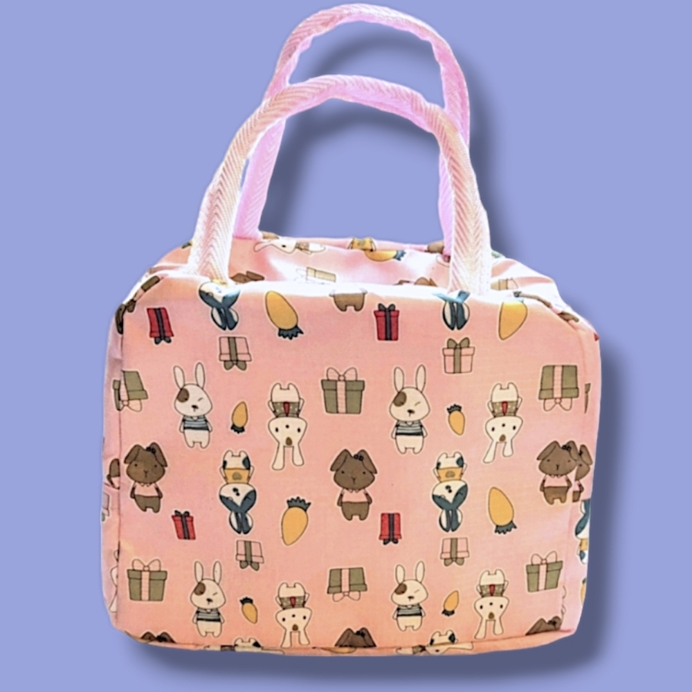 ππ°4 /$20 Insulated Baby Bottles Baby Food Lunch/Snack Tote Bunny Themed - Picture 9 of 9